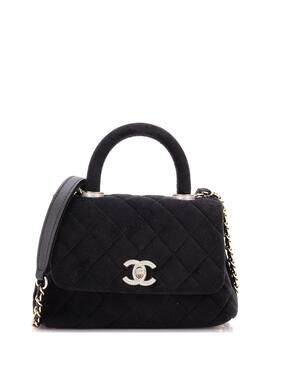 Chanel Coco Top Handle Bag Quilted #317593C49B